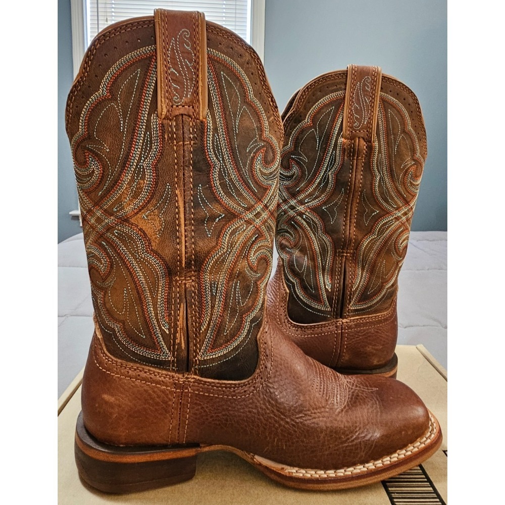 Durango® (Women's 8 M) Arena Pro™ Chestnut Western Boot - $195 - Picture 8 of 12